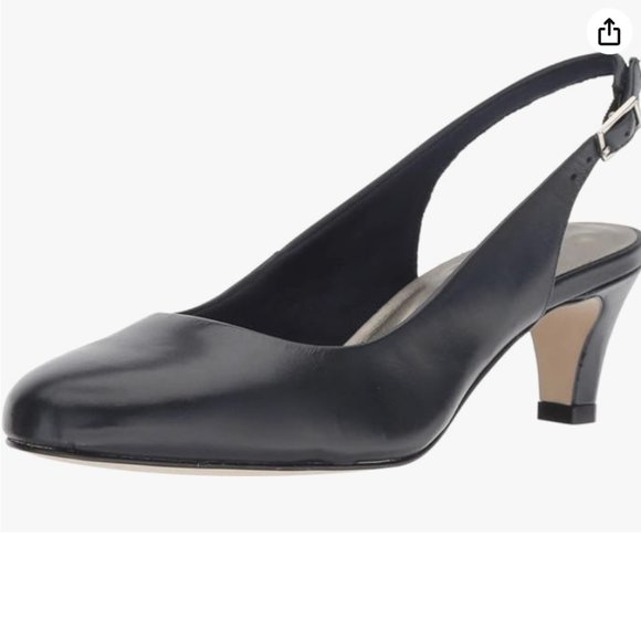 New in Box Walking Cradles Women's Jolly Slingback Mid-heel Dress Pumps Navy - Picture 1 of 4